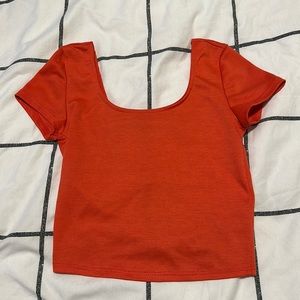 Charlotte Russe Bow Crop Top